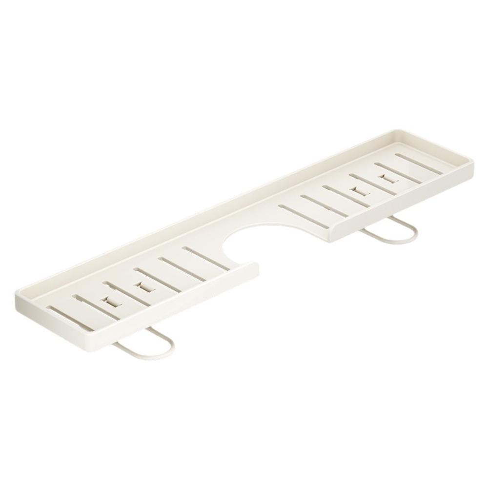 Minimalist Bathroom Storage Rack Waterproof Rustproof Faucet Storage Shelf Large Capacity Space Saving Cosmetic Storage Box