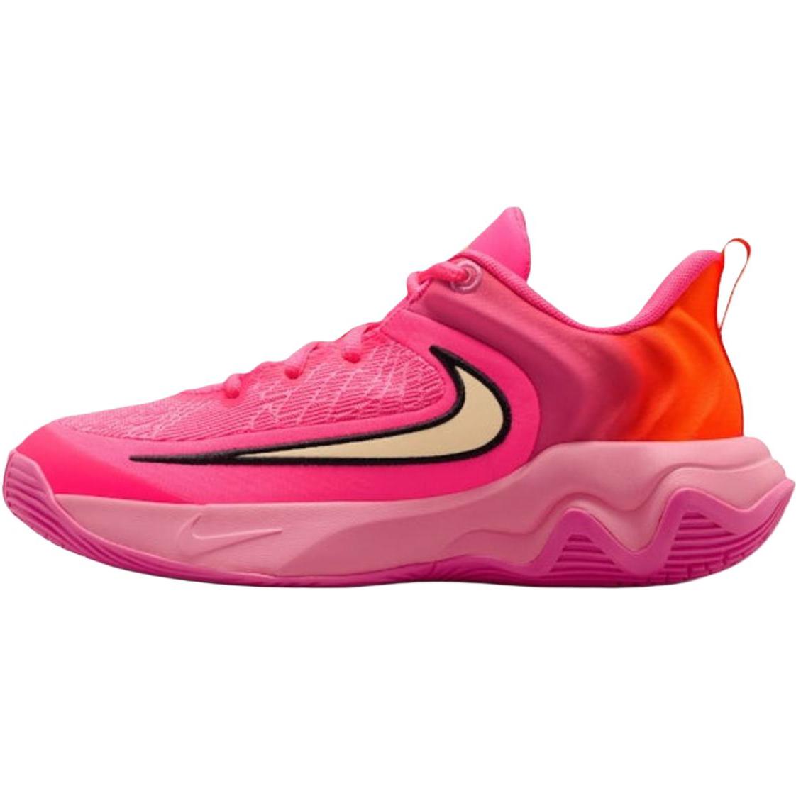 Nike Giannis Immortality 4 GS  Hyper Pink Total Orange  IH7664-601 37.5