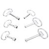 1Pc Universal Key Multifunction Wrench Metro Train Key Lock Elevator Cabinet Key