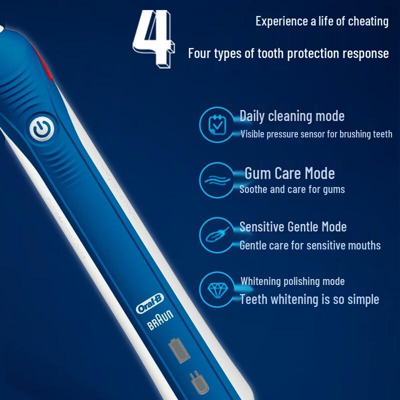 Oral-B P4000 3D Sonic Electric Toothbrush