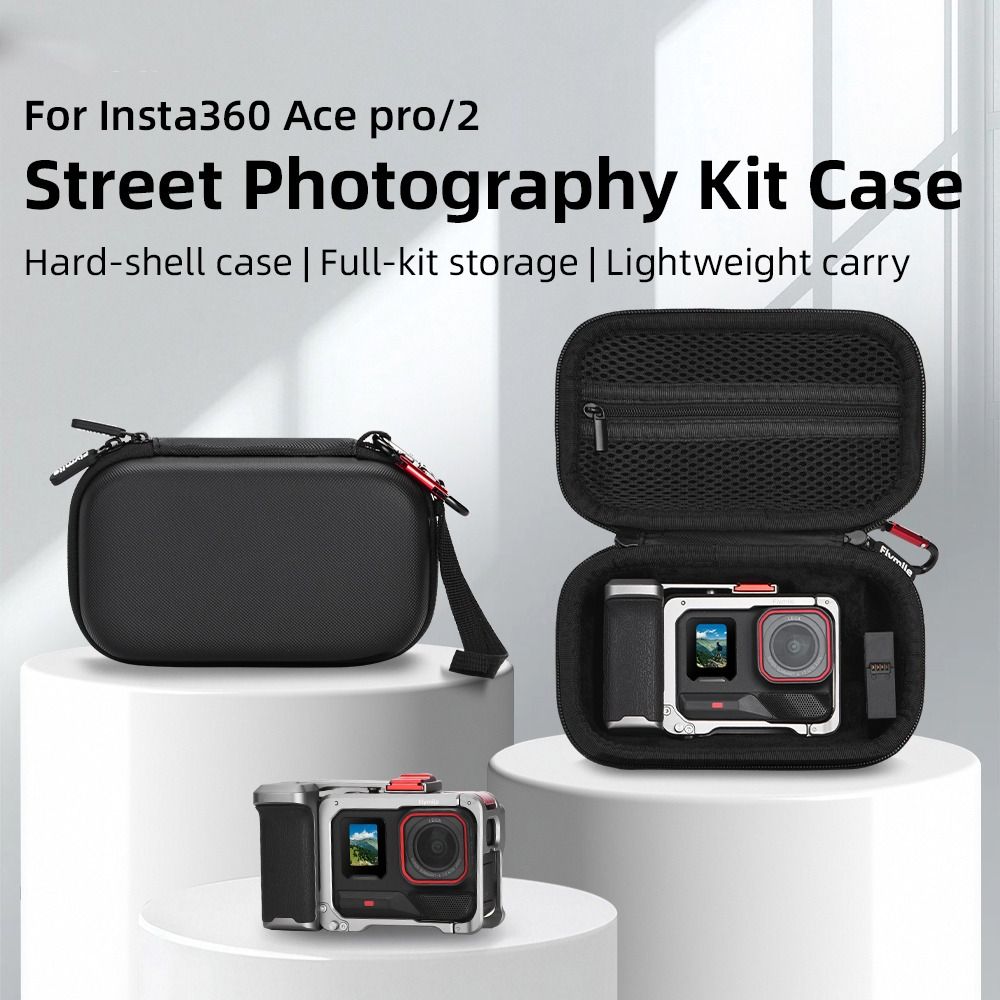 Mini Xplorer Grip Protective Case for Insta360 Ace Pro 2/Ace Pro Action Camera Accessories