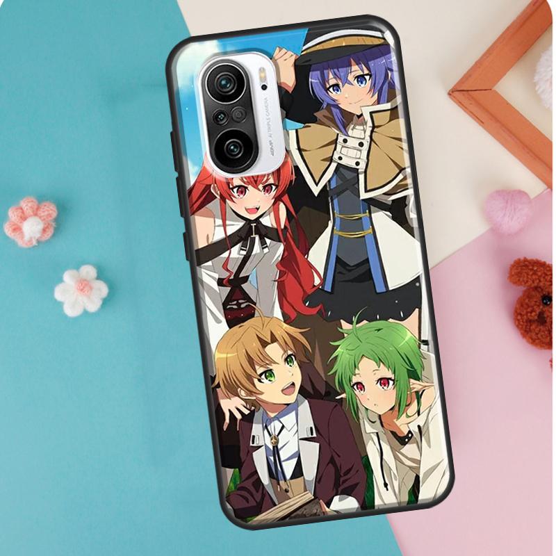 Mushoku Tensei Anime Case For Xiaomi Mi 11T 12 Pro 12X Mi 11 Lite Ultra Cover For POCO X3 Pro X4 GT M3 M4 F3