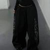 Damen Frühlings High Waist Koreanischer Stil Kordelzug Weite Hosen