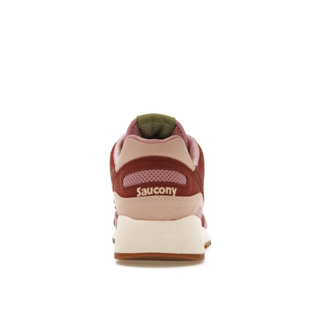 SAUCONY Shadow 6000 Mushroom Pack Unisex Sneakers Red Burgundy S70747-2