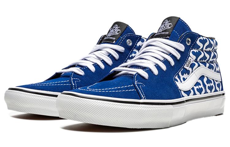Grosso Supreme X Grosso Vans Mid 'Monogram S - Royal' VN0A5KS15YE