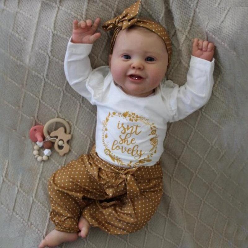 24'' 60CM Reborn Baby Dolls Kodi Cosplay Girl or Boy Miękka tkanina Body PP Bawełna Wypchana Reborn Doll Chubby Cute Smile Baby Doll Zabawki dla dzieci Prezent