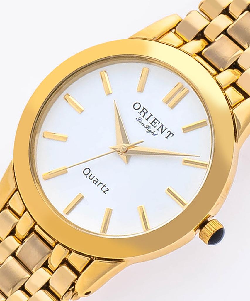 Olienteu 3 Atm Couple Watch Men'S Metal Wristwatch Ot5005Mc