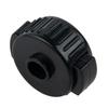 3.7X1.6cm Beckenunterleger Zubehör Schwarz Gadget-Teile