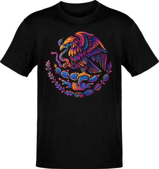 Neon Aguila Graphic Tee Shirt L