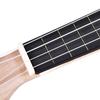 21 Zoll Linde 4 Saiten Ukulele DIY Kit Instrument Zubehör (Blütenblatt)