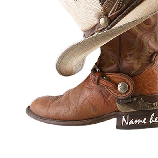 Robustes Hängeornament Zieracryl Auto Rückspiegel Cowboy Flaches Auto Anhänger für Zuhause