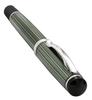 Xezo Incognito fountain fine Zinc green Pure platinum limited edition of 500 pen, nib. lacquer. plated. Handcrafted, pieces.