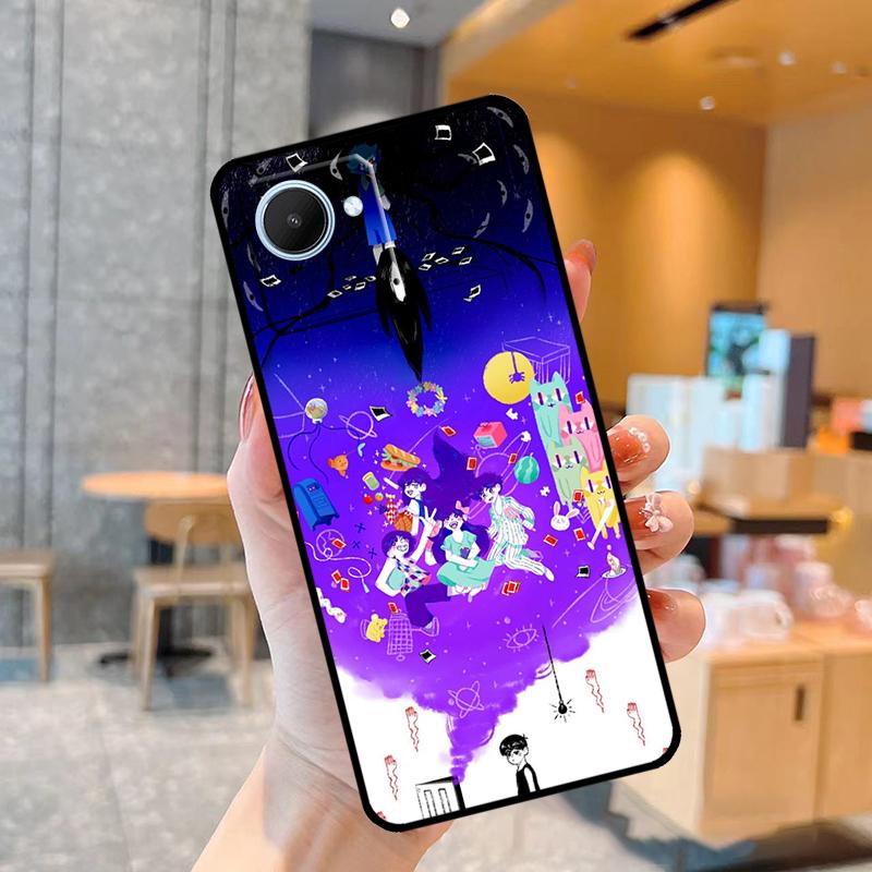 

Чехол Omori Game для Realme C55 C33 C31 C35 C30 C11 C15 C25s C21Y GT Neo 5 3T 2T 8 9 10 11 Pro Plus Realme 11 Pro Plus
