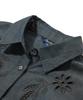 PENFIELD Laser-Cut Embroidered Shirt Indigo_Fs1Wr21F