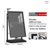 Outdoor Water-Weighted Poster Display Stand