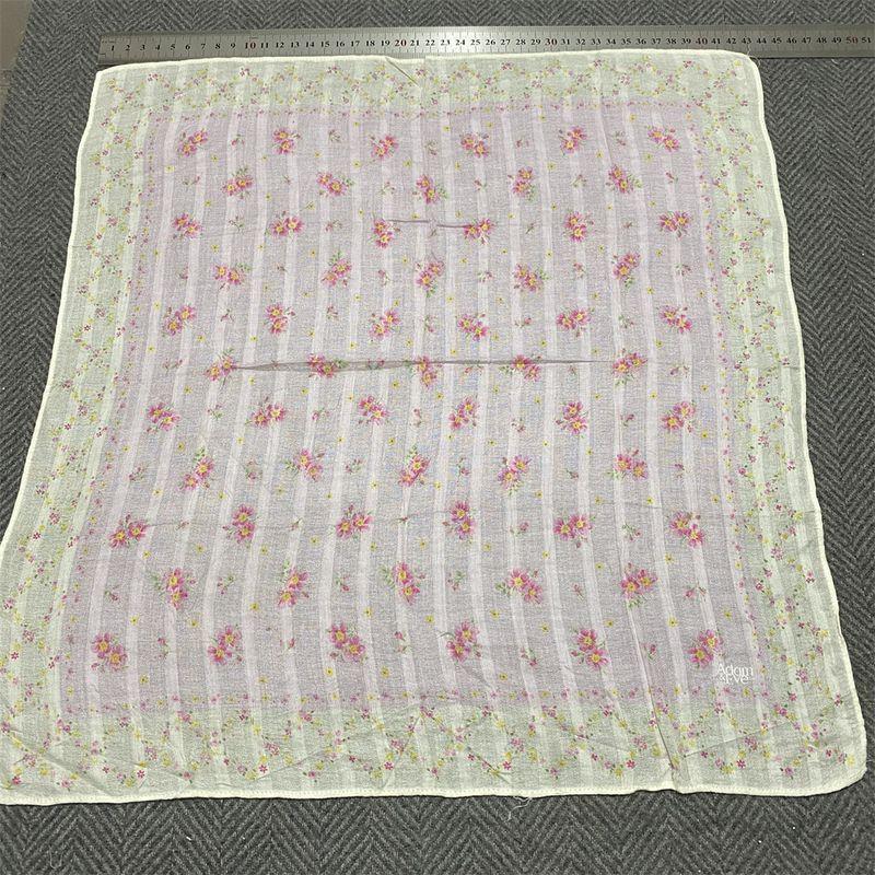 

Винтажный Винтажный Средневековый Чистый Хлопок Маленький Квадратный Японский Стиль Оригинальный Заказ Ретро Принт Кружево Носовой Платок Пасторальный Стиль Шарф 2602