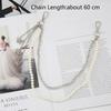 Hip Hop Style Butterfly Pendant Pants Chain Retro Style Multi Layer Pearls Jeans Chain Waist Chain Jewelry Metal
