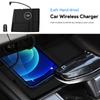 For Hyundai Elantra SEL Avante CN7 2021 2022 2023 2024 15W Car Wireless Charger Mobile Phone Fast Charging Holder PVC Accessory
