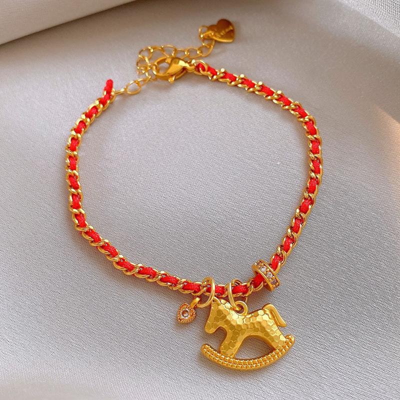 Französisches Zirkonia-Zuckerwürfel-Armband - Elegantes Light-Luxury-Armband für frische, einfache Mode