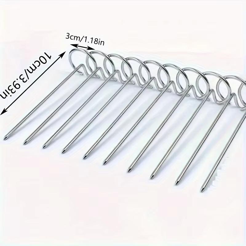 Air Fryer Oven Vertical Grill Skewer Grill Universal Accessories Food Grade 304 Stainless Steel Special Baking Needle