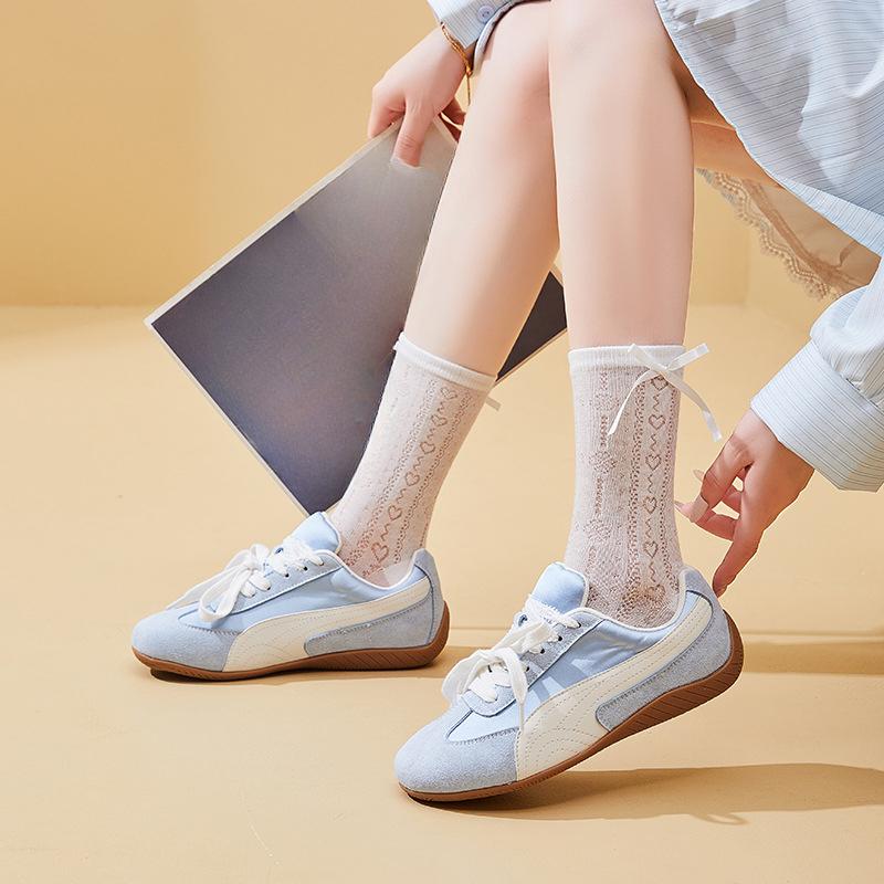 New Fashionable Thick-soled Sports Single Shoes for Women From De Xun Shoes