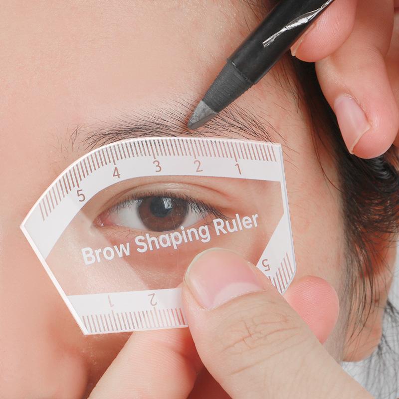 Brow Mapping Ruler Eyebrow Shaping Ruler 1 Minute Fast Drawing Design Brow Easy Tool Microblading Permanent Makeup Stencils