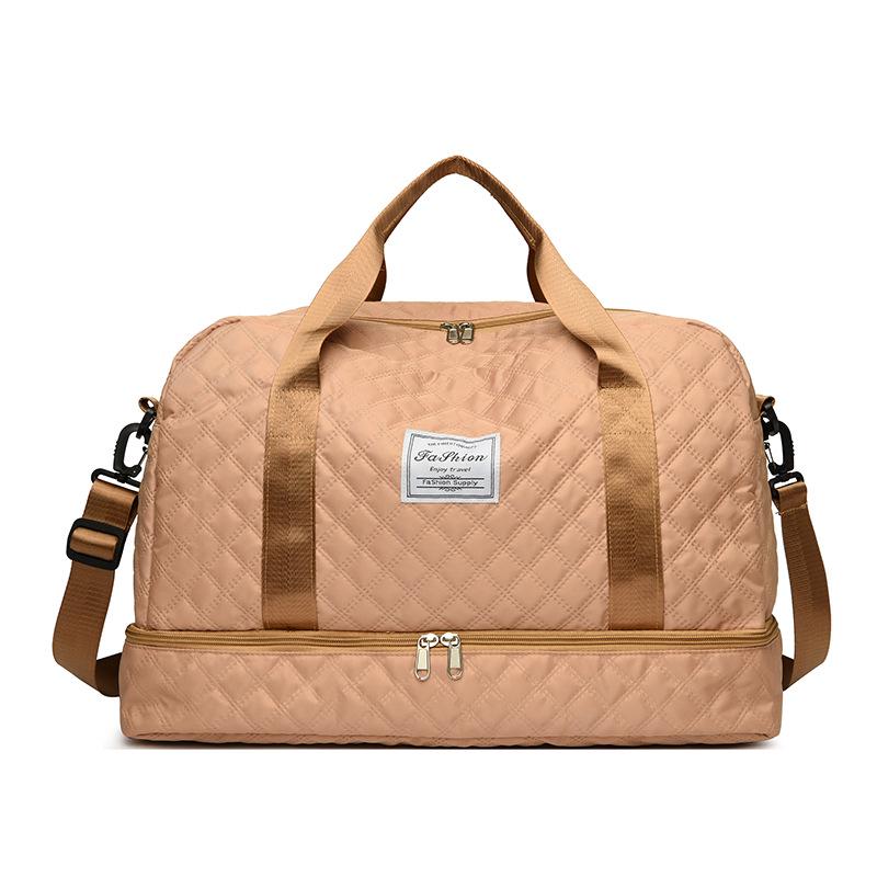 Women's Short Trip Lightweight Water-Repellent Travel Bag, Large Capacity Handheld Luggage and Portable Hospital Storage Bag