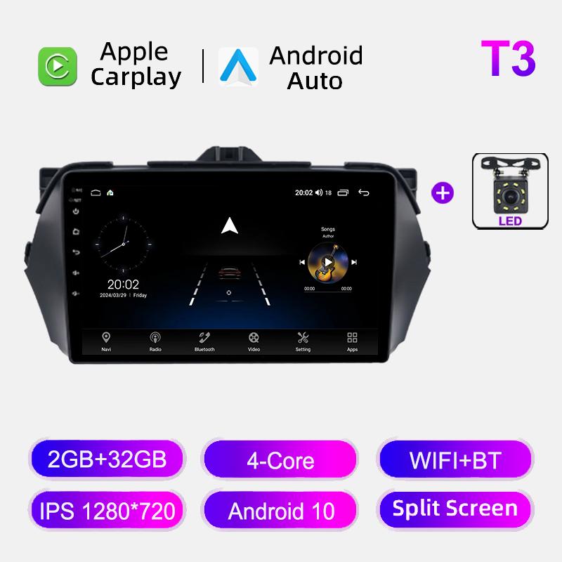 Android 12 For Suzuki Alivio Ciaz 2014-2019 GPS Navigation Carplay Car Radio Multimedia Video Player Autoradio Stereo 4G WIFI