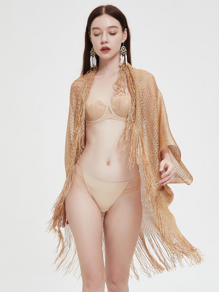 New Knitted Hollow Summer Elegant Women Scarf Bikini Cover Up Poncho Female Capa Para Mujer Scarve Sarong Beach Wrap Shawl