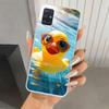 Rubber Ducks Swimming Pool Phone Case for Samsung Galaxy A52 A32 A22 A12 A02S A50S A30S A10S Note 20 Ultra 10 Plus S10 A31 A20 A