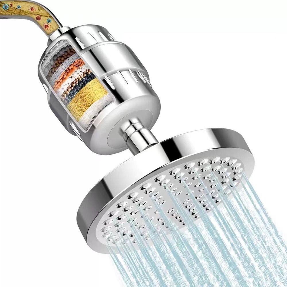 High-Efficiency Active Universal Purification Cartridge High Output Showerhead Filter  Shower Head