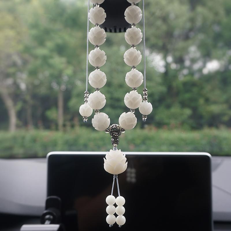 Bodhi Lotus Style Good Luck Car Pendant Ornament