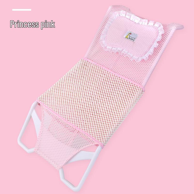 Newborn Reclining Baby Bath Net - Shower Seat with Mesh Fabric