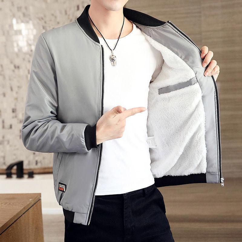 

Мужские куртки Весна и осень Новые куртки Мужские модные свободные Свободная и универсальная повседневная одежда для молодых и мужчин среднего возраста M