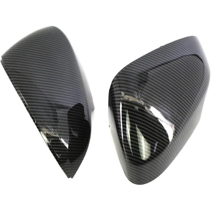 1 Pair Reversing Mirror Housing Shell Decoration Side Mirrors Shell Frame Auto Accessories Compatible For Volvo C30 T5 C70 T5 2010-2013