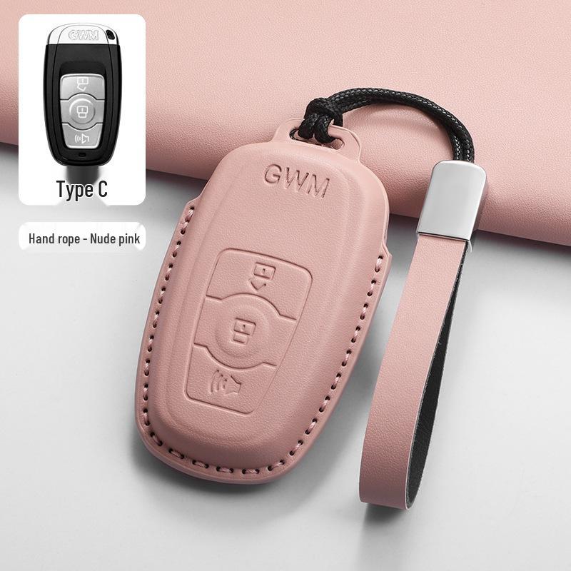 Key Cover for Great Wall Haval: Compatible with H6, M6 Plus, H2 2nd Gen, Big Dog, F7, H9, Divine Beast, and Chitu Models