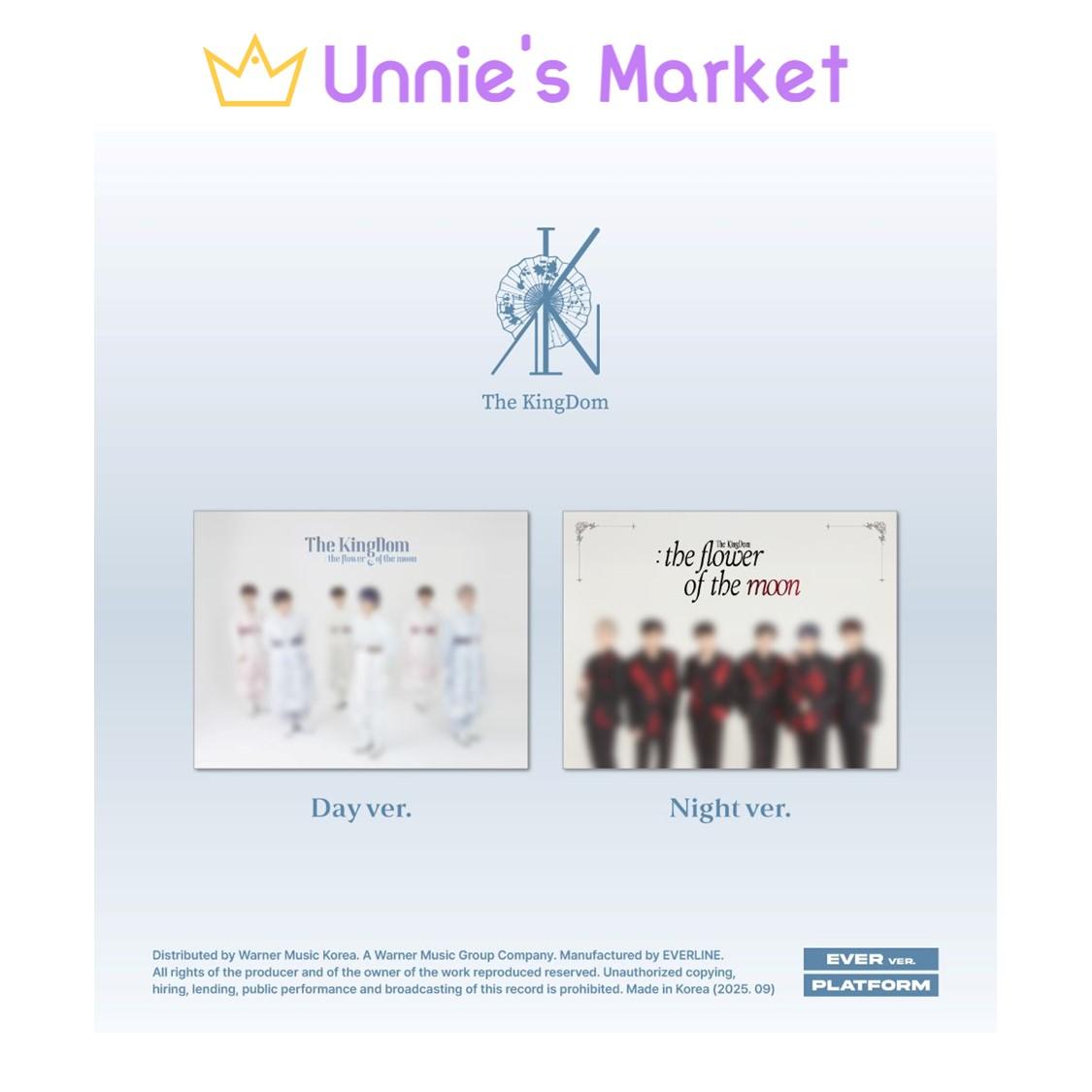 

[Предзаказ] The KingDom - The KingDom : цветок луны (Дневная версия, Ночная версия.) + Бесплатный подарок Random ver.