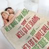 Buddy the ElfAnd then. Throw Blanket manga Hairys Polar Plaid Blankets