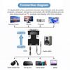 HD 1080P Adapter VGA To HDMI/HDMI To VGA Converter HDMI Female To VGA Male Converter With Audio For PC Laptop To HDTV Projector
