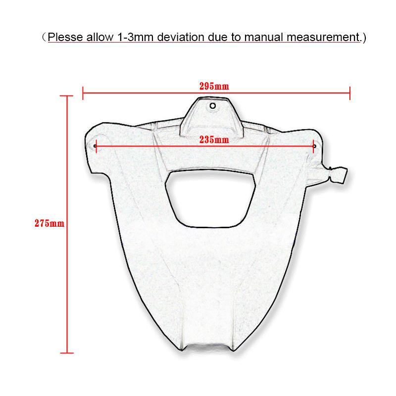 ABS Carbon Black Rear Fender Mudguard Chain Cover Splash Guard Fairing Motorcycle Accessories For BMW S1000RR S1000R 2009-2018