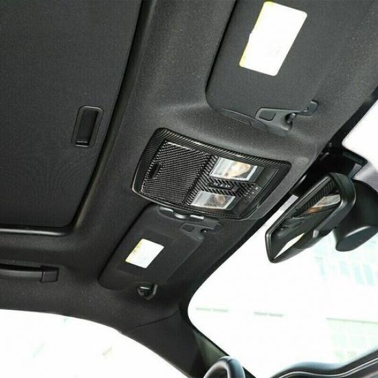 Reading Light Decor Cover Bezel Trim Bezel Panel Carbon For Dodge Challenger 10+