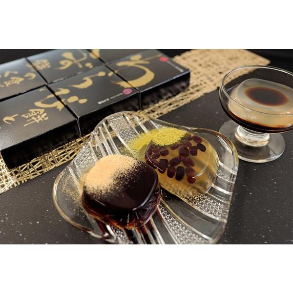 Kawachi Surugaya Warabi rice cake and Kuzumochi rice cake (kuzumochi) 5pcs. Wagashi