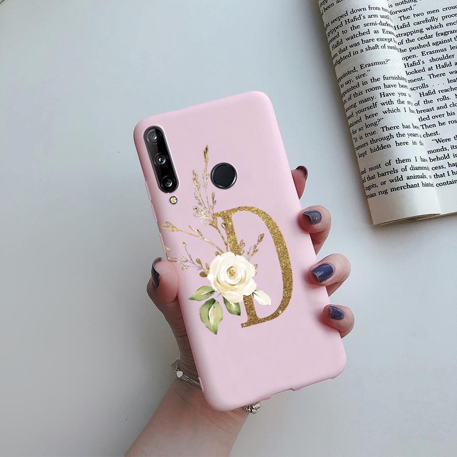 For Huawei Y7P Y6P Case Cute Letters Soft Silicone Back Cover For Huawei Y8P Y7P Y6P Y5P Phone Cases Y 6P Y 7P 8P Y 5P 2020 Case
