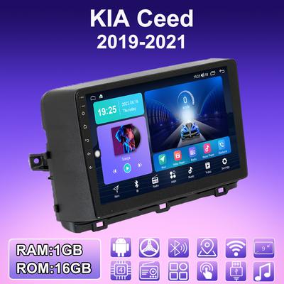2 DIN Android Car Radio For KIA Ceed 2019-2021 Multimedia Player Head Unit Stereo GPS Navigation WIFI 1+16GB