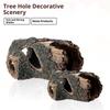 1Pcs Landscaping Aquarium Scenery Resin Crafts Decor Wooden Barrel Wood Tree Debris Escape Bucket Fish Tank Decoration