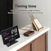 Multi-function Voice-activated Weather Clock Temperature and Humidity Meter Household Color Screen Perpetual Calendar Clock