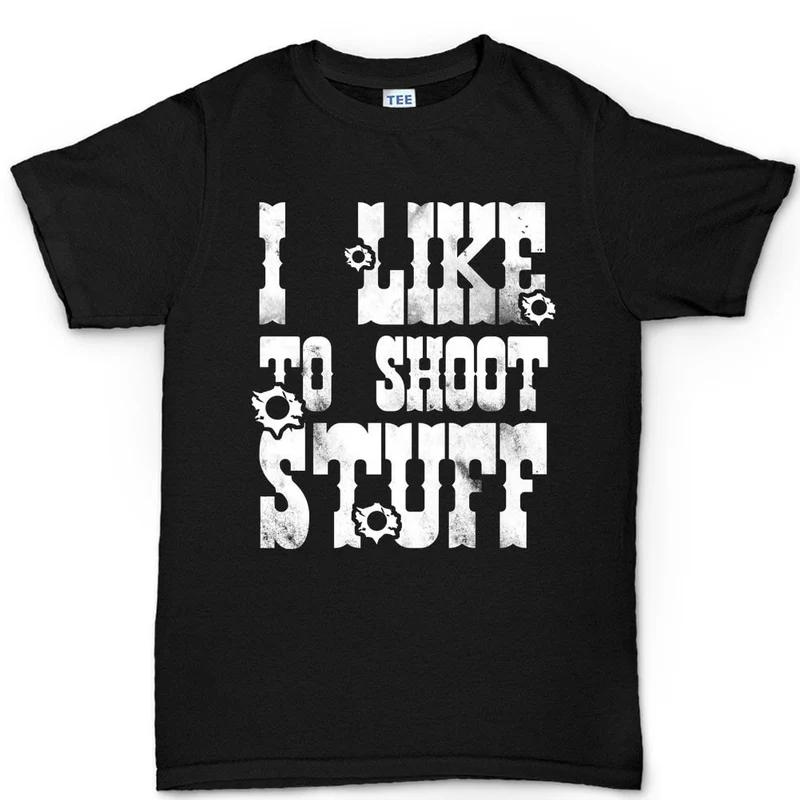 Black Cotton T Shirt Bullet Holes Unisexs Gym Muscle Casual Streetwear Style S