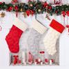 Stylish And Elegant Plush Christmas Stockings For Festive Winter Celebrations