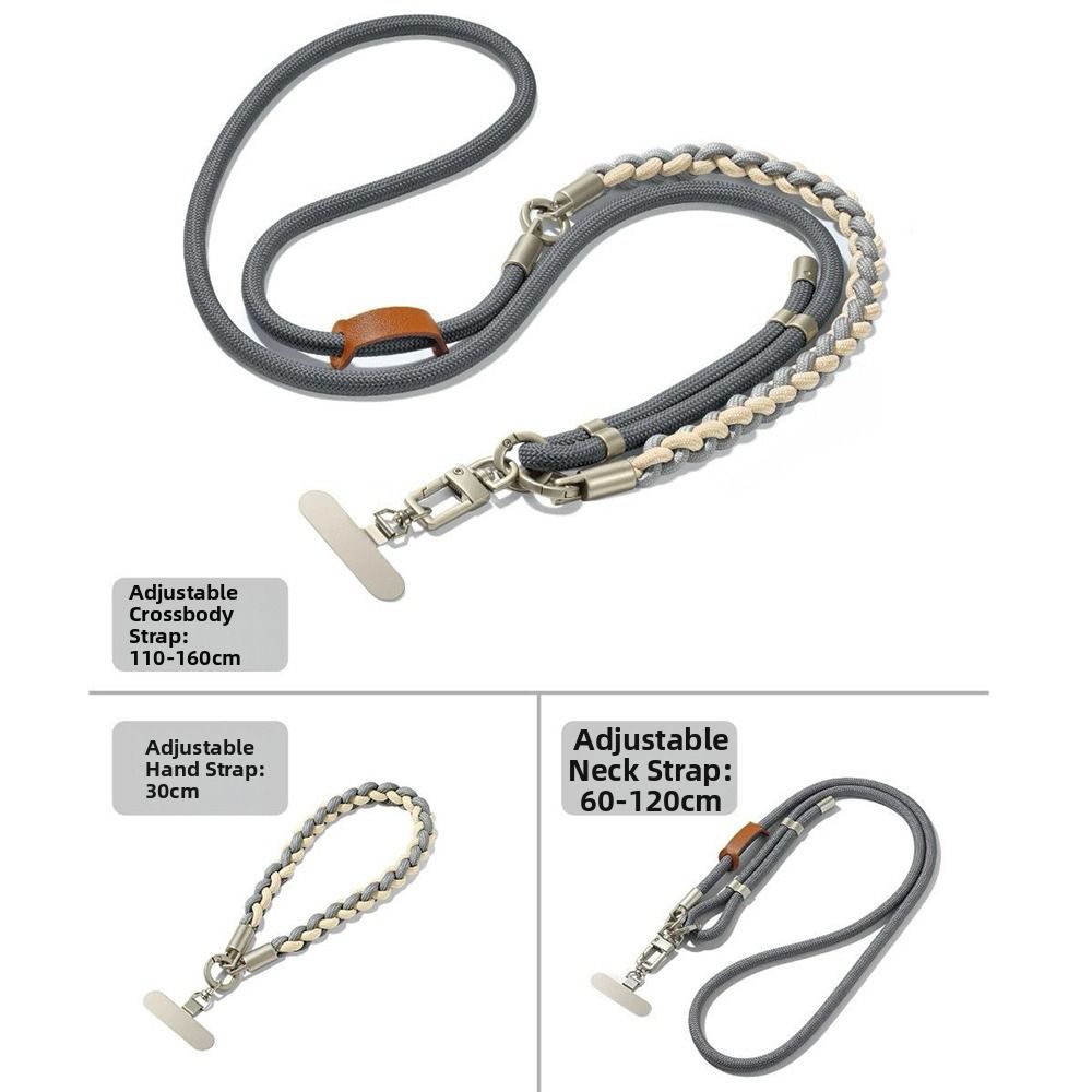 Anti-lost Mobile Phone Anti-lost Rope 8mm Thick Long Chain Neck Straps Phone Strap  Daily Use
