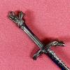 8.6inch Anime Elden Katana Steel Dragonscale Blade Sword Metal Ninja Knife Real Size Japanese Katana Original Samurai Sabre Toy